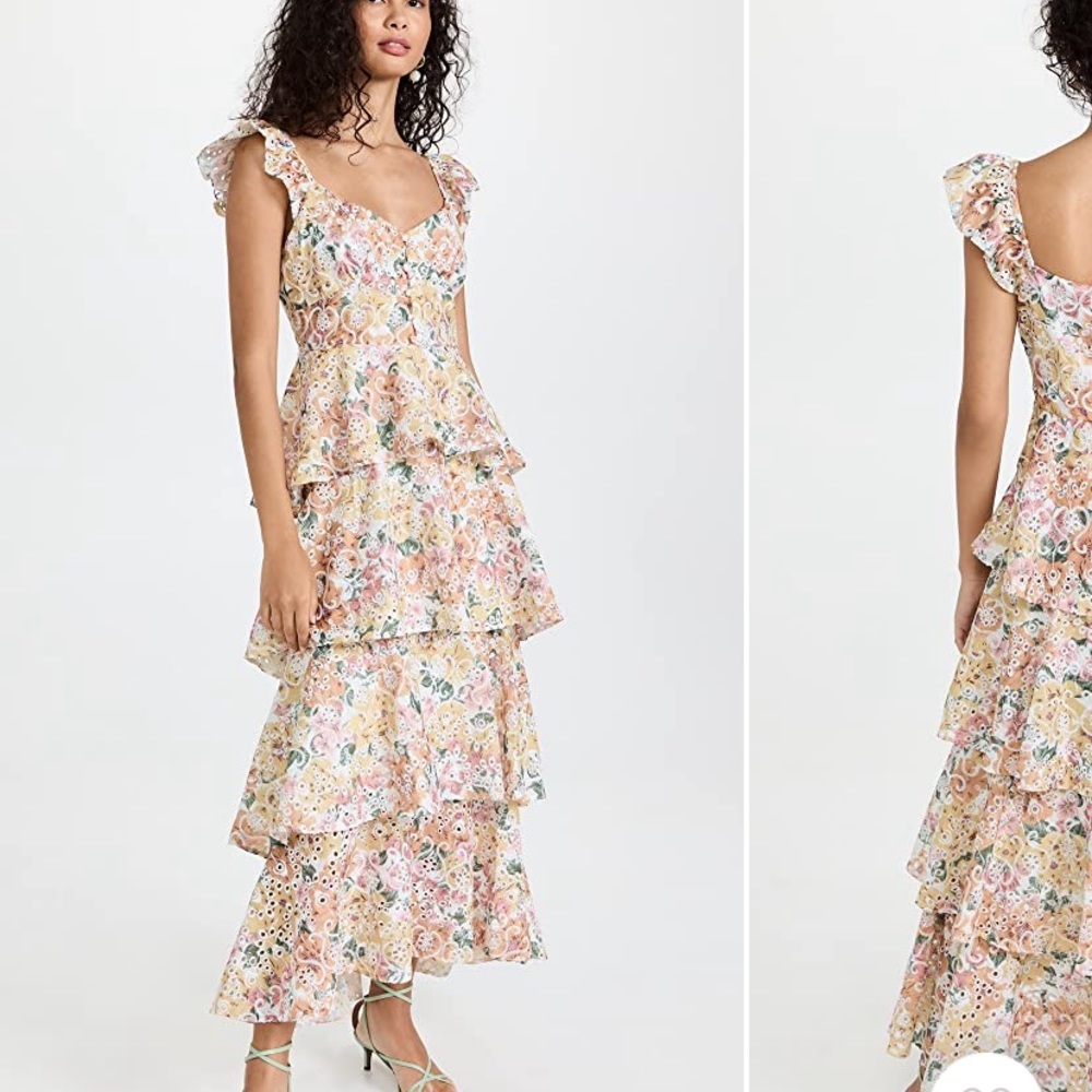 En saison midi dress worn once! Size XS